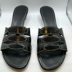 Cole Haan Resort sandals, size 9, black
